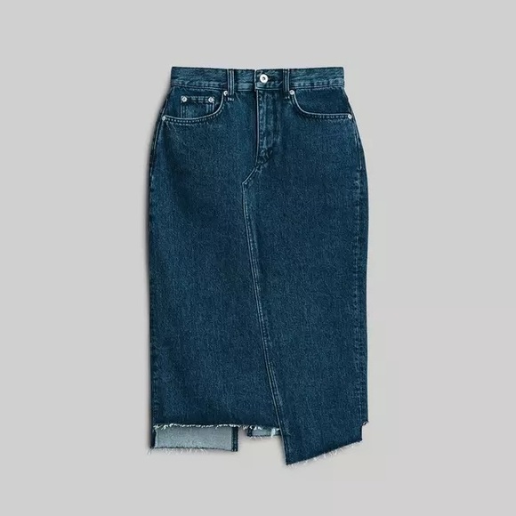 RAG & BONESukato denim midi skirt